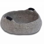 HANDLE BASKET 14" GREY