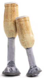 Fabdog Small Champagne Bendie Toy