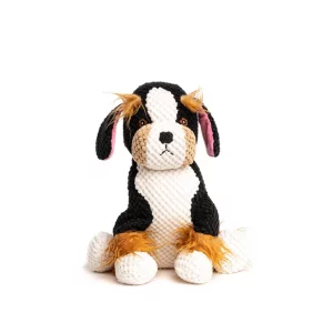 Fabdog Bernese Montain Dog plush squeaker dog toy